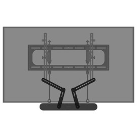 SANUS WSSAFM1-B2 Soundbar Mount Designed for Sonos Ray™