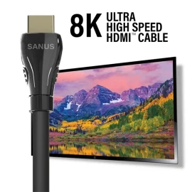 SANUS 4m 8K 60Hz In-Wall Rated Ultra High Speed HDMI™ Cable