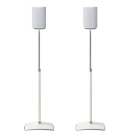 Sanus WSSE1A2-W2 SONOS Era 100 Height-Adjustable Stand - White Pair
