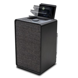 PURE Evoke Spot Compact Music System in Coffee Black