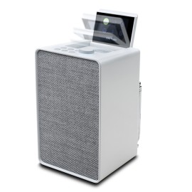 PURE Evoke Spot Compact Music System in Cotton White