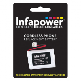 Infapower T006 3 x AAA 3.6v 600mAh Cordless Telephone Battery