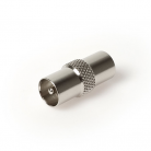 Techlink 640909 Coax Plug to Plug Adaptor