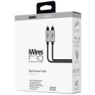Techlink 711219 iWires PRO Toslink to Toslink Optical Lead - 10m
