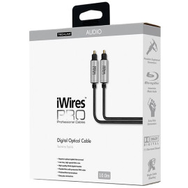 Techlink 711219 iWires PRO Toslink to Toslink Optical Lead - 10m