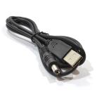 USB 2.0 Power Cable for 2.1mm x 5.5mm 5v 2A (2000mA) Device