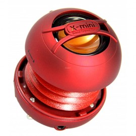X-mini XMIUNORD UNO Portable Rechargeable Capsule Speaker Red