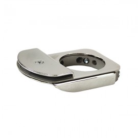 B-Tech BT7151 50mm Chrome & Glass Shelf Mount