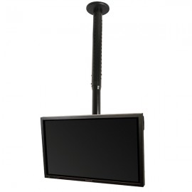 B-Tech Adjustable Drop Flat Screen Ceiling Mount with Tilt for Screens up to 50"