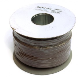C164 Satellite Cable Aluminium Foil 75ohm - Brown 100m