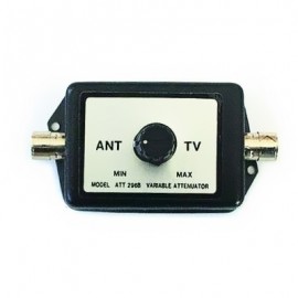 F361G Black Variable Signal Attenuator with Line Socket Input and Output