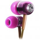 BassBuds BBFC-CANDY Fashion Candy Crystaltronics In-Ear Headphones