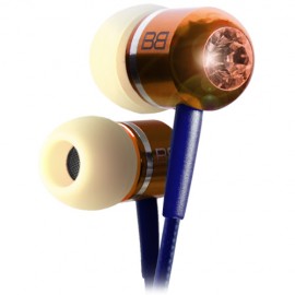 BassBuds BBFC-RHYTHM Fashion Rhythm Crystaltronics In-Ear Headphones