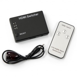 HSR-3I1O 3 Way HDMI Switch with IR Receiver & Remote