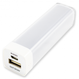 iSix IS21P 2200MA Power Bank, White
