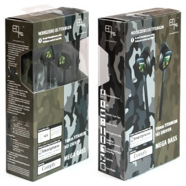 EOps NOISEZERO iXi TITANIUM In-ear with Volume Control and Mic GREEN