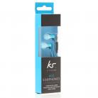 KitSound KSACEBL Ace In-Ear Headphones, Blue