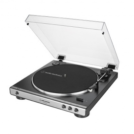 audio-technica AT-LP60XUSB Fully Auto Belt-Drive Turntable with USB - Gun Metal