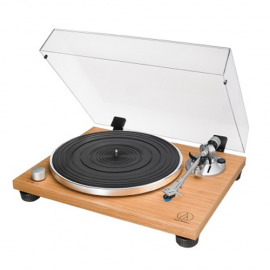 audio-technica AT-LPW30TK Manual Belt-Drive Wood Base Turntable