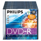 Philips DVD-R 10x Blank Discs