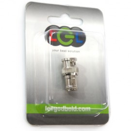 PL203 BNC Male to Coax Socket Adaptor
