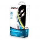 Real Cable Moniteur Subwoofer Audio Cable with RCA Gold Plugs, 10m