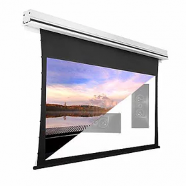 LUMENE Show Place UHD 4k Tensioned Acoustic Wooven Canvas Screen [16:9] - (200 C - 270 C)