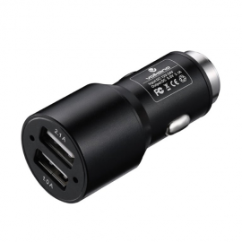 Volkano VK-8005-BK Swift X2 Series Dual USB Car Charger