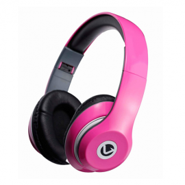 Volkano Falcon Folding Headphones with Mic - Pink